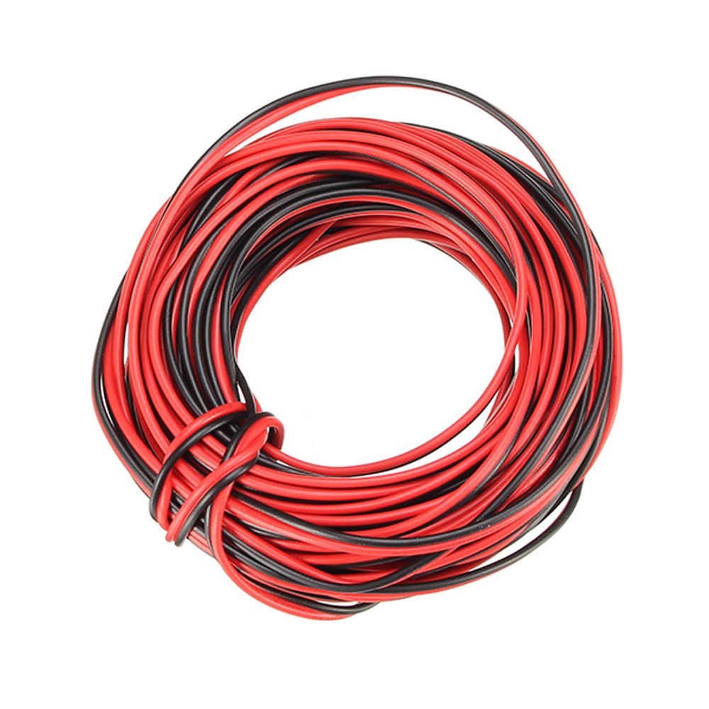 5PCS-LUSTREON-10M-Tinned-Copper-22AWG-2-Pin-Red-Black-DIY-PVC-Electric-Cable-Wire-for-LED-Strips-1369030