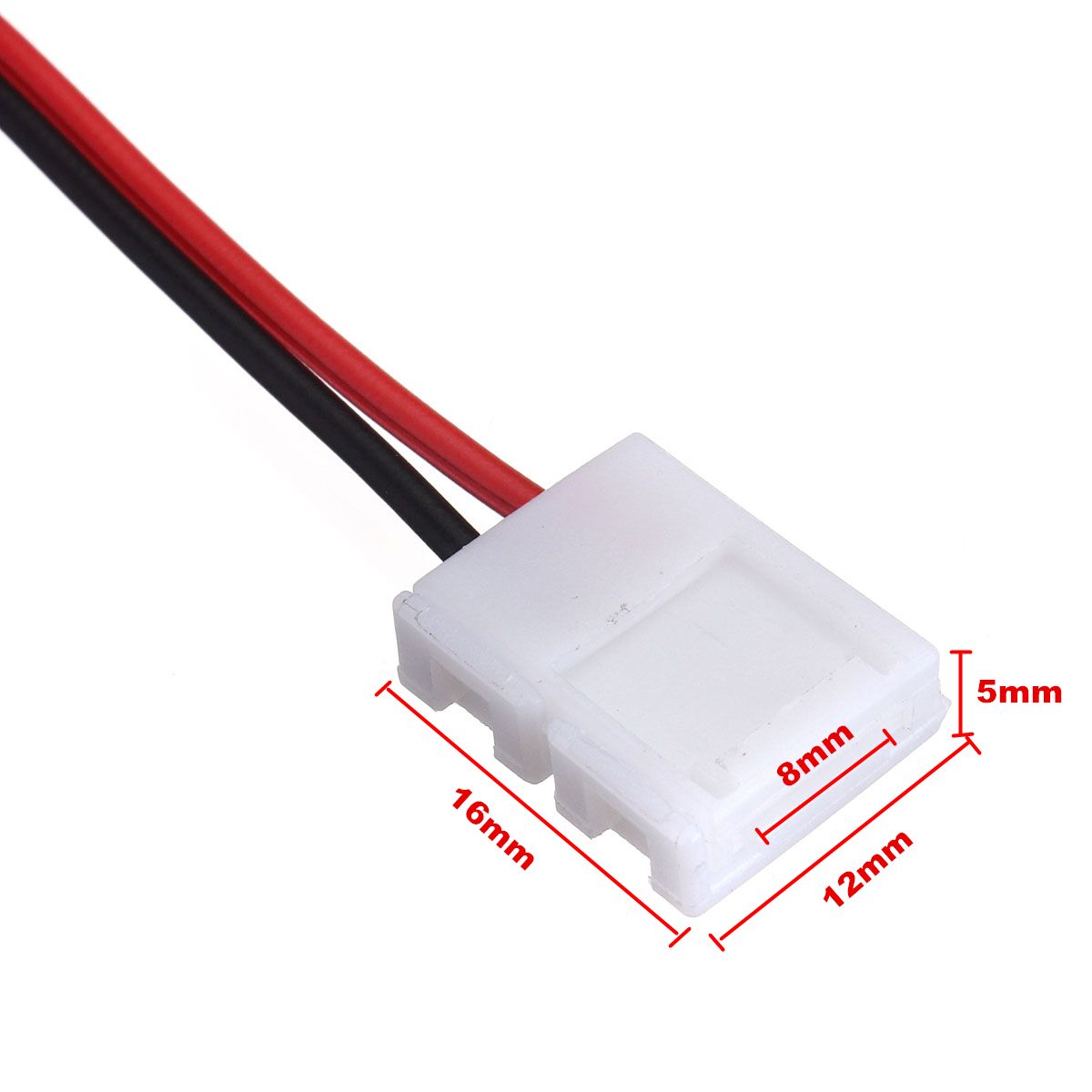 LUSTREON-2-Pins-Power-Connector-Adaptor-For-35285050-Led-Strip-Wire-With-PCB-1199478