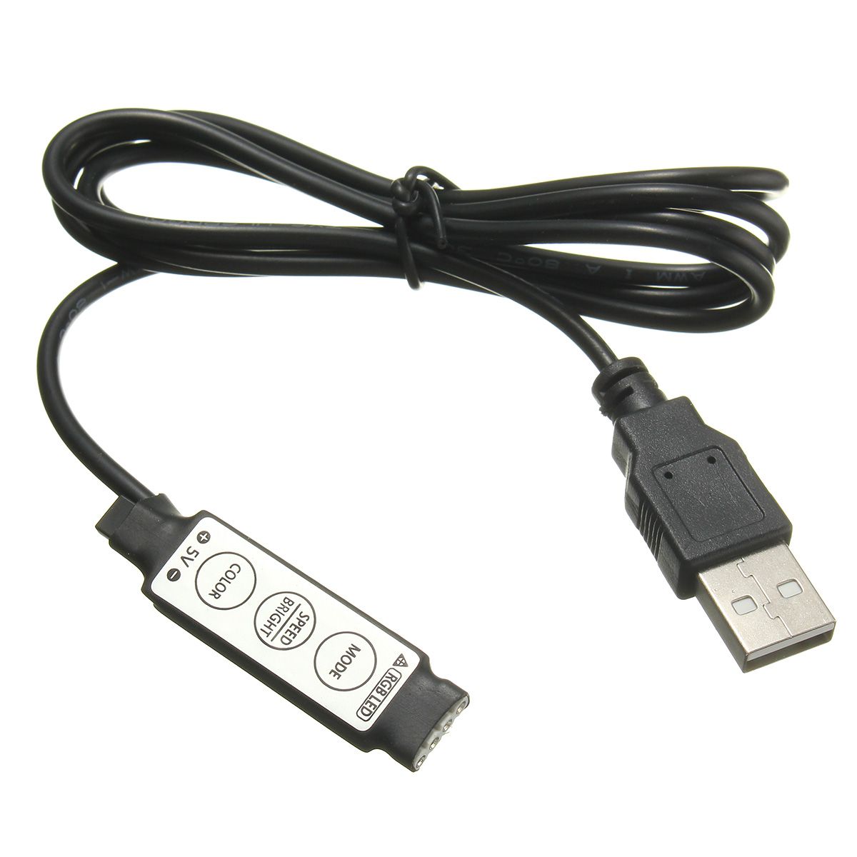 Waterproof-5050-USB-Black-TV-PC-Background-RGB-LED-Strip-Light-Xmas-Decor-Remote-DC5V-1094959