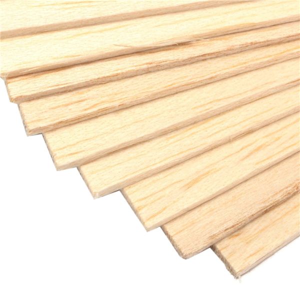 150x100x2mm-10Pcs-Balsa-Wood-Plate-Sheet-for-Airplane-Boat-DIY-Model-1057470