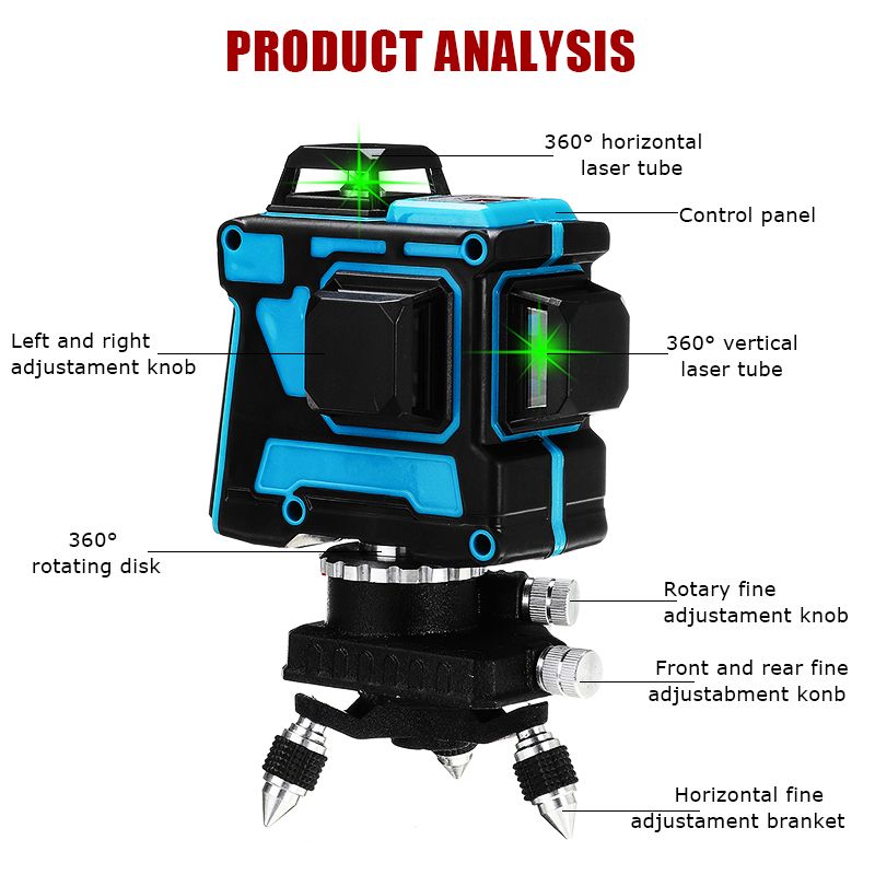 12-Line-Rotary-Laser-Level-Green-Light-3D-Cross-Laser-Self-Leveling-Measure-Tool-1616506