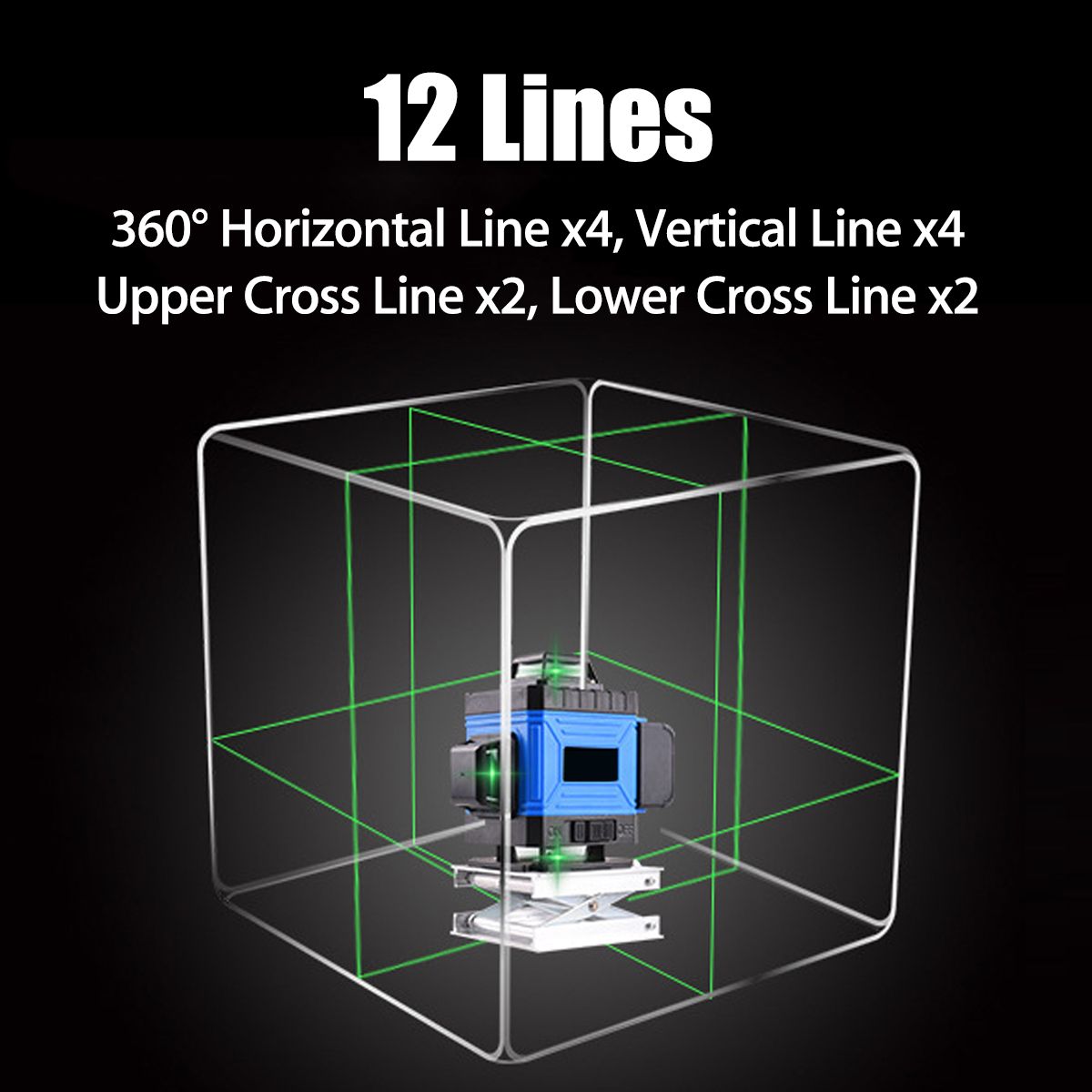 3D-360deg-12-Lines-Green-Laser-Level-Auto-Self-Leveling-Horizontal-Vertical-1610872