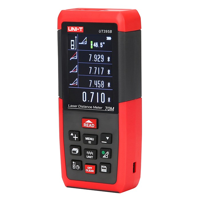 UNI-T-UT395B-Professional-70M-Laser-Distance-Meter-Lofting-Test-Levelling-Instrument-AreaVolume-with-1105504