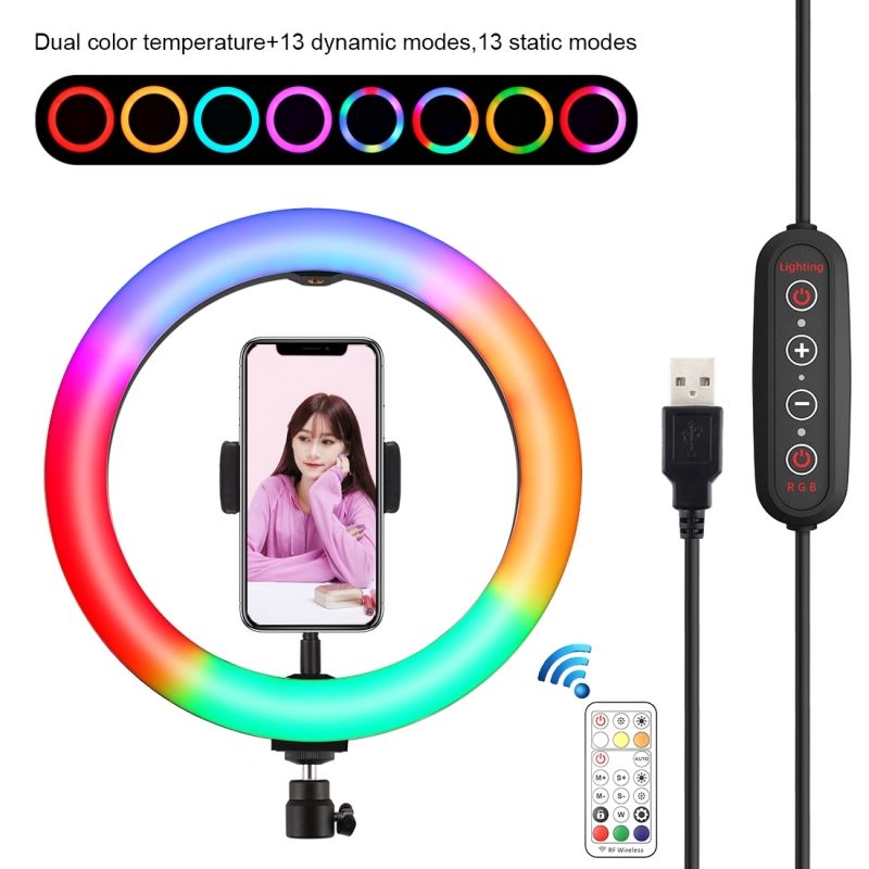 PULUZ-PU504B-102-Inch-Remote-Control-Curved-Surface-Dimmable-RGBWW-Multi-color-Temperature-Vlogging--1707549