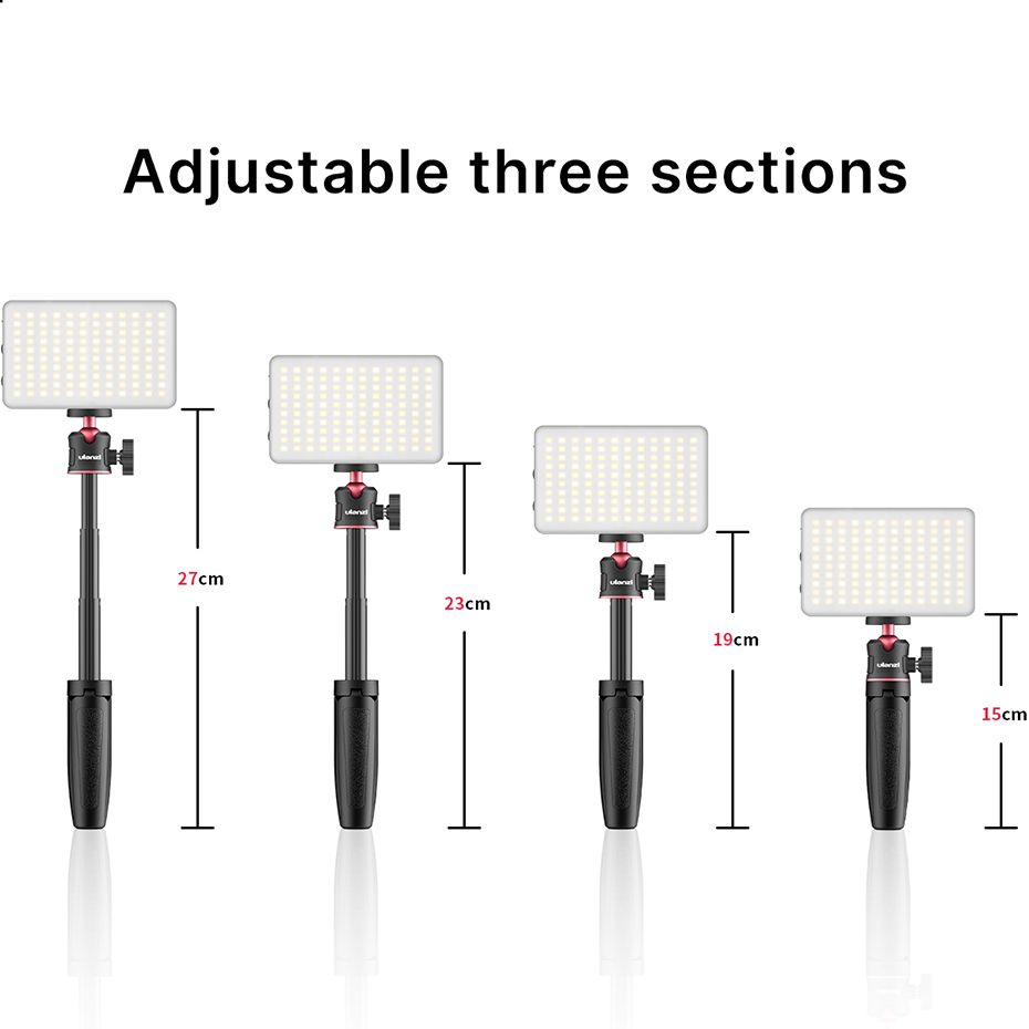 Ulanzi-MT-08-VL120-Mini-Tripod-LED-Light-Kit-Dimmable-Fill-Light-with-Color-Gel-Live-Broadcast-Youtu-1749493