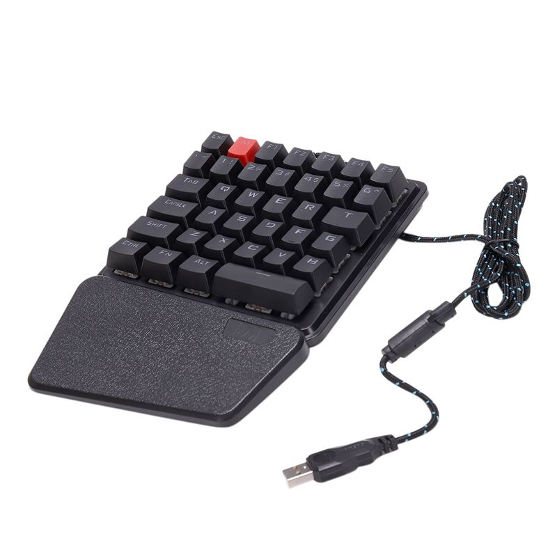 K106-36-Keys-USB-Wired--LED-Ergonomic-Single-Hand-Mechanical-Gaming-Keyboard-with-Wrist-Rest-for-Lap-1664183