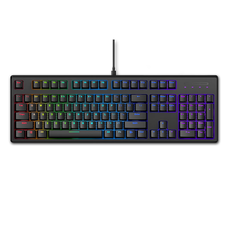 Rapoo-V808-Wired-Mechanical-Gaming-Keyboard-104-Keys-Cherry-Switch-Red-Switch-RGB-Back-Light-PBT-Key-1528668