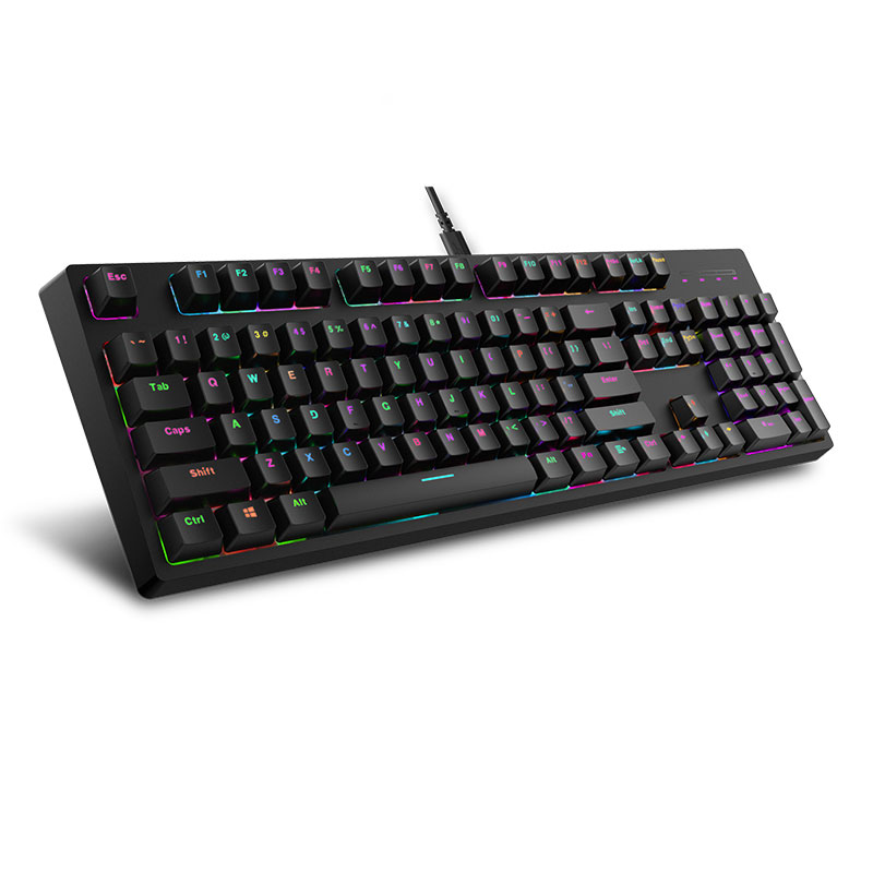 Rapoo-V808-Wired-Mechanical-Gaming-Keyboard-104-Keys-Cherry-Switch-Red-Switch-RGB-Back-Light-PBT-Key-1528668