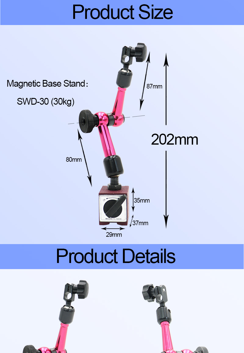 30kg-Mini-Universal-Flexible-Magnetic--Micrometer-Base-Dial-Indicator-Holder-Stand-amp-Dial-Test-Ind-1625004