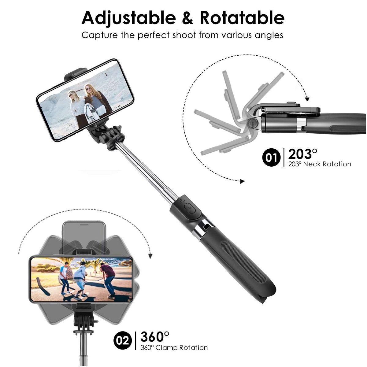 ELEGIANT-bluetooth-Selfie-Stick-Tripod-Monopod-360deg-Rotation-Adjustable-Telescopic-Extendable-for--1677458