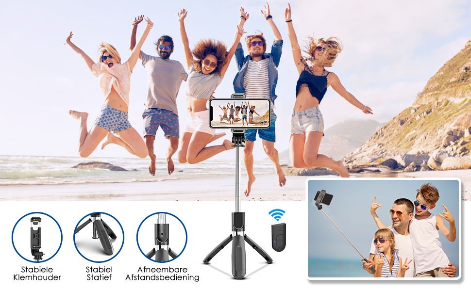 ELEGIANT-bluetooth-Selfie-Stick-Tripod-Monopod-360deg-Rotation-Adjustable-Telescopic-Extendable-for--1677458