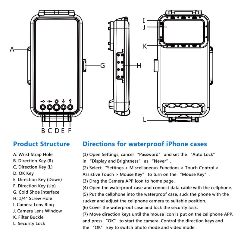 PULUZ-PU9010W-45M-Depth-Waterproof-Anti-Vibration-Phone-Diving-Case-Underwater-Photography-Phone-Cas-1719311