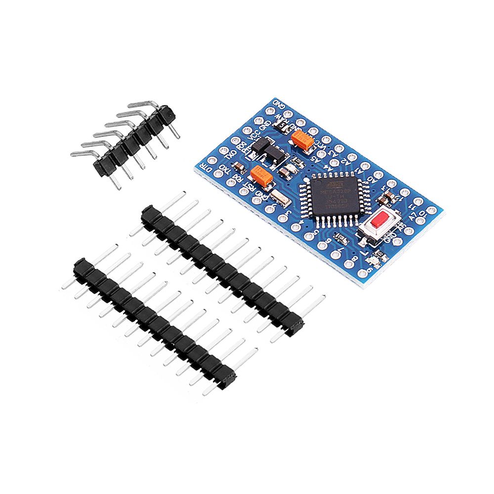 3Pcs-33V-8MHz-ATmega328P-AU-Pro-Mini-Microcontroller-With-Pins-Development-Board-980290