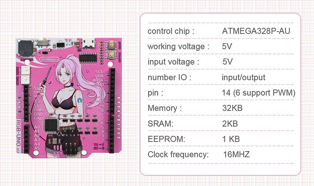 3Pcs-RGBDuino-UNO-V12-Jenny-Development-Board-ATmega328P-Chip-CH340C-VS-UNO-R3-Upgrade-for-Raspberry-1759983