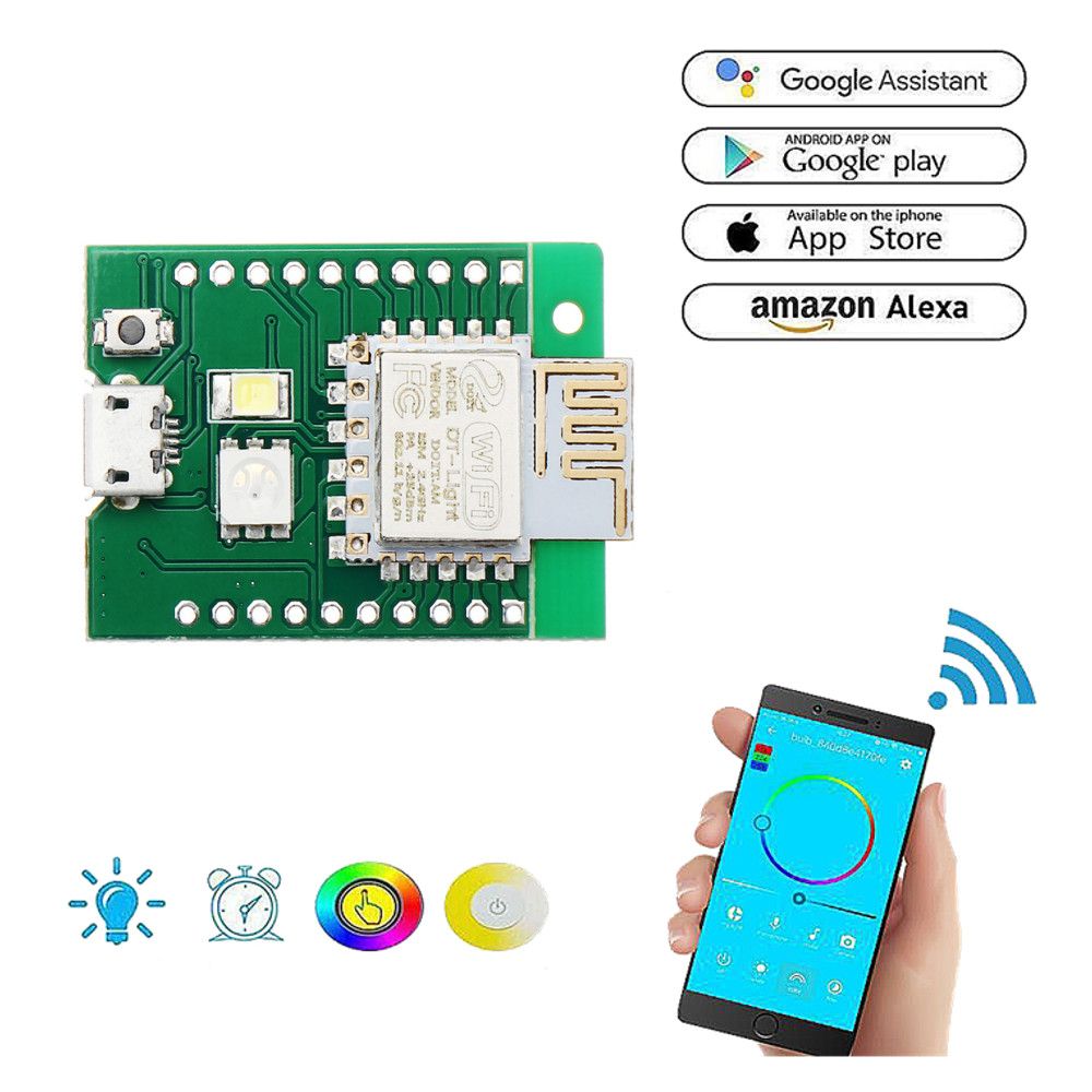 3pcs-DT-Light-Intelligent-2-Generation-Development-Board-Built-in-APP-and-Cloud-Service-WIFI-Signal--1433027