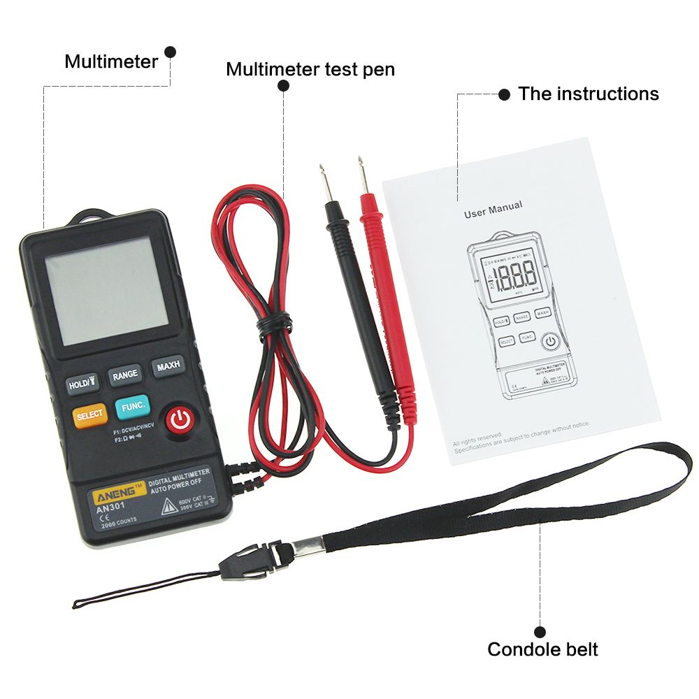 ANENG-AN301-True-RMS-1999-Counts-Push-Button-Card-Digital-Multimeter-With-Flashlight-1307319