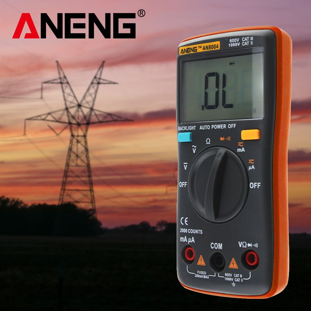 ANENG-AN8004-Orange-Digital-2000-Counts-Auto-Range-Multimeter-Backlight-ACDC-Ammeter-Voltmeter-Resis-1451178