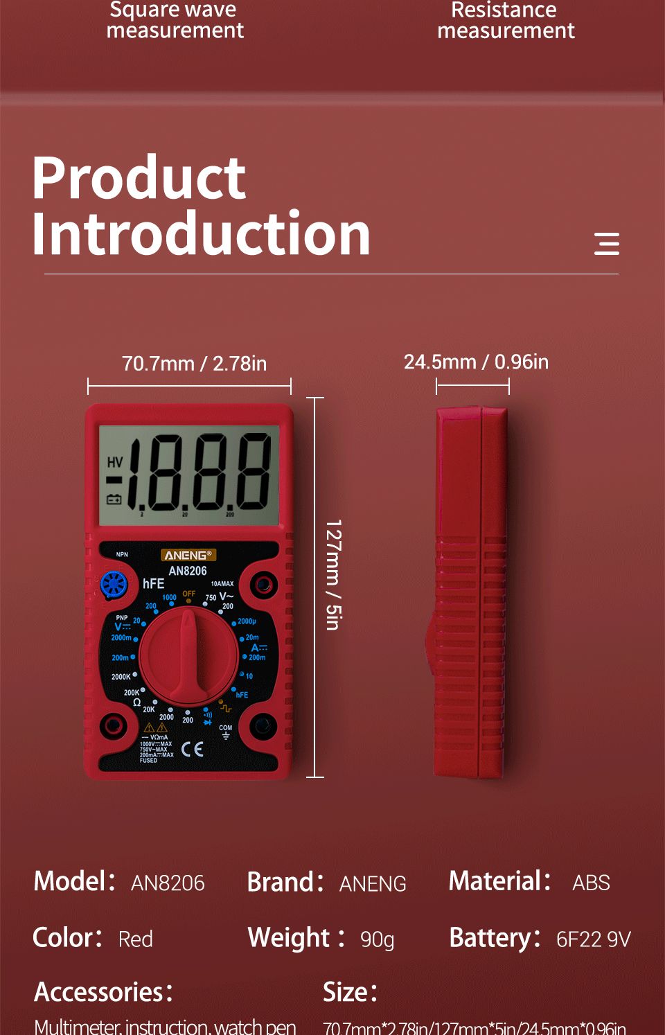 ANENG-AN8206-Large-Screen-Digital-Multimeter-with-Square-Wave-Output-Voltage-Current-Continuity-Meas-1592649