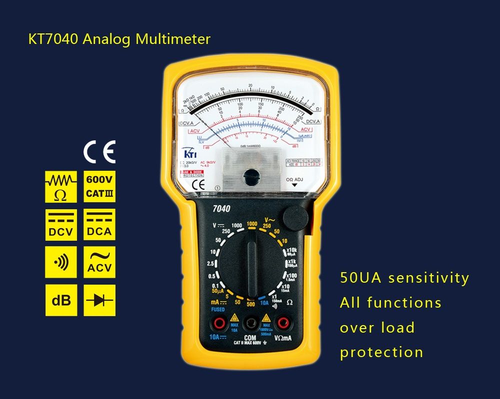 KT7040-Original-Authentic-Precision-Analog-Multimeter-with-Protective-Sleeve-SMT-Printing-Circuit-Bo-1435454