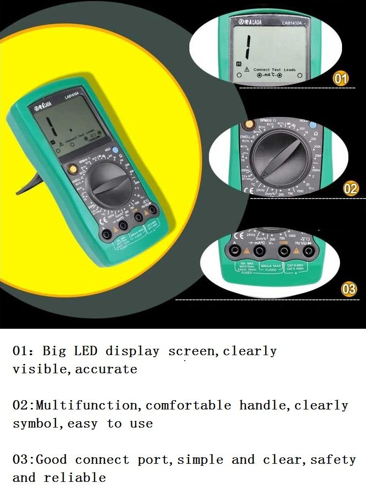 LAOA-LA814104-Professional-Multimeter-Auto-Repair-Digital-Multimeter-Overload-Protect-Car-Test-1721039