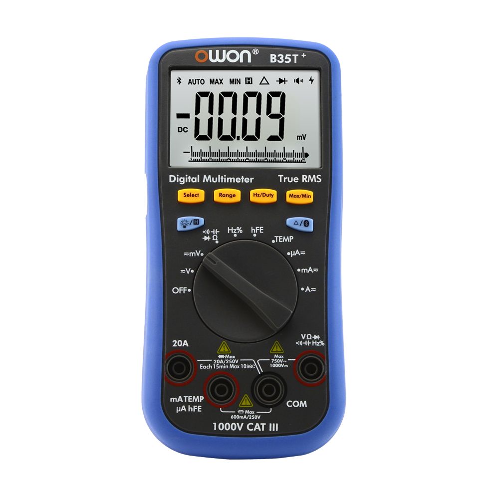 OWON-B35T-True-RMS-Bluetooth-Digital-Multimeter-DataloggerMultimeterTemperature-meter-3-in-1-Multi-C-1739486