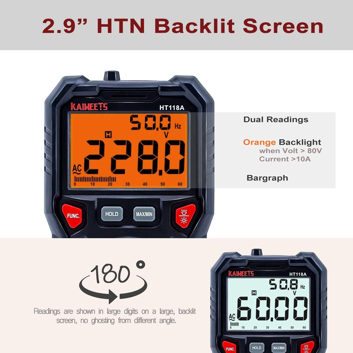 RICHMETERS-RM114A-Digital-Multimeter-Meter-6000-Counts-Amp-Ohm-Voltmeter-AutoManual-Range-Voltage-Te-1729876