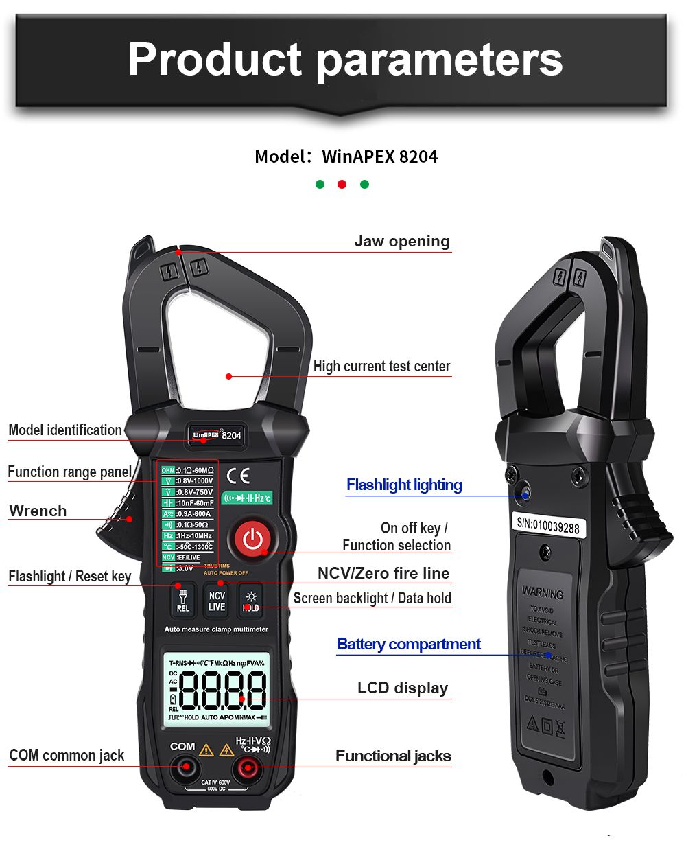 WinAPEX-8204-Intelligent-Automatic-True-RMS-Clamp-Meter-DC-Current-Measurement-with-Temperature-Meas-1694537