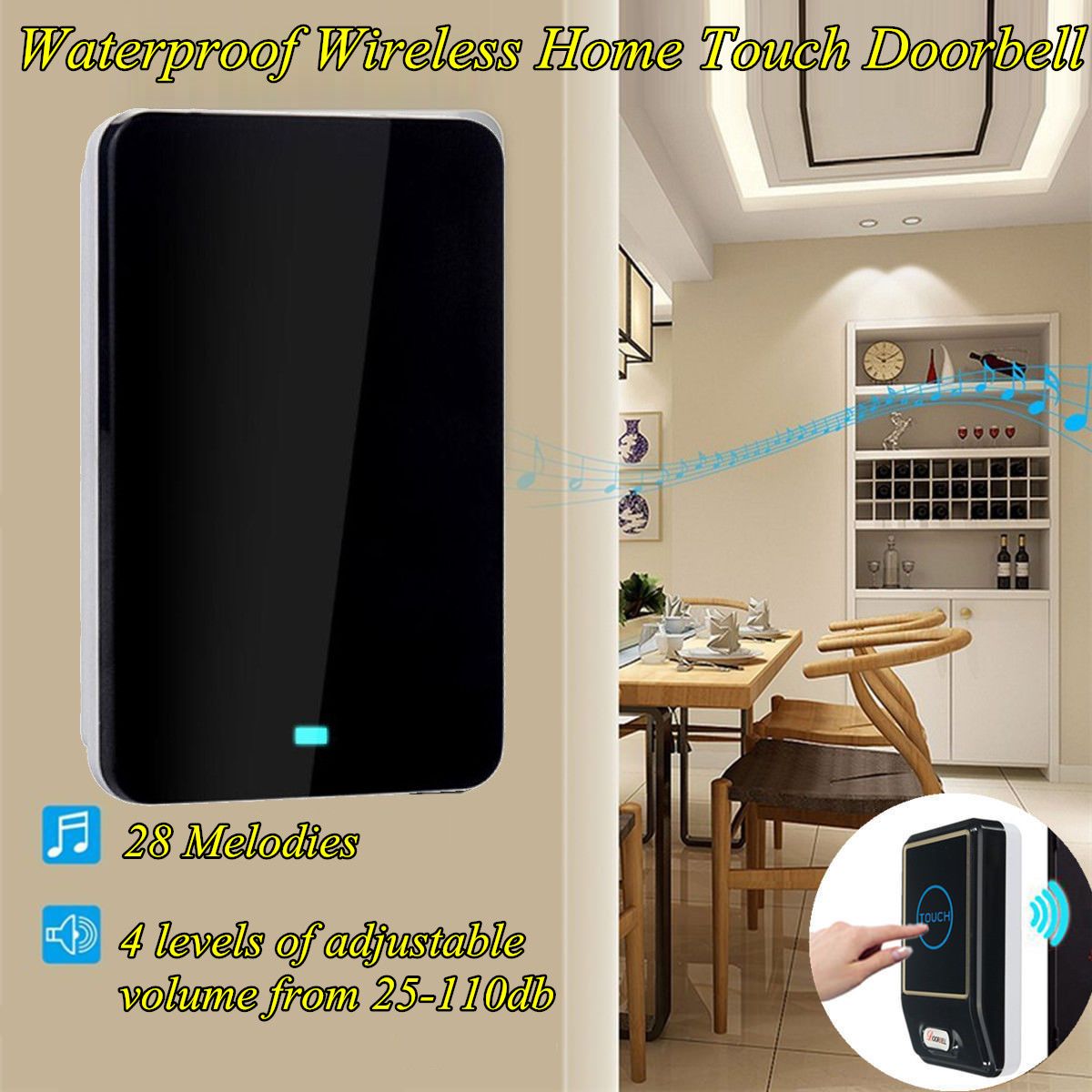 Waterproof-Home-Wireless-Doorbell-Touch-Gate-Security-Entry-Sensor-Front-Entry-1299319