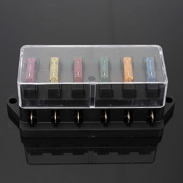 6Way-Blade-Fuse-Box-Block-Holder-ATO-ATC-Circuit-Standard-for-12V-24V-Car-Marine-932154