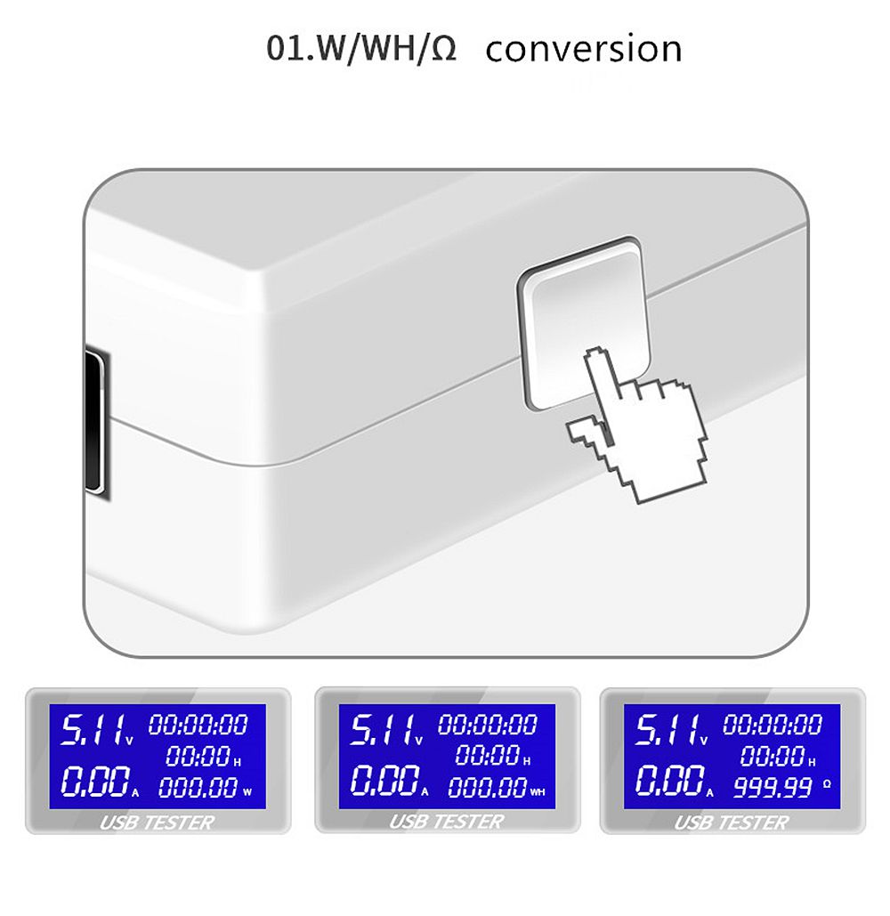 9-in1--8-in1--3-in-1-QC20-30-4-30V-Electrical-Power-USB-Capacity-Voltage-Tester-Current-Meter-Monito-1767342