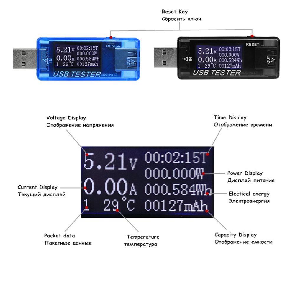 9-in1--8-in1--3-in-1-QC20-30-4-30V-Electrical-Power-USB-Capacity-Voltage-Tester-Current-Meter-Monito-1767342