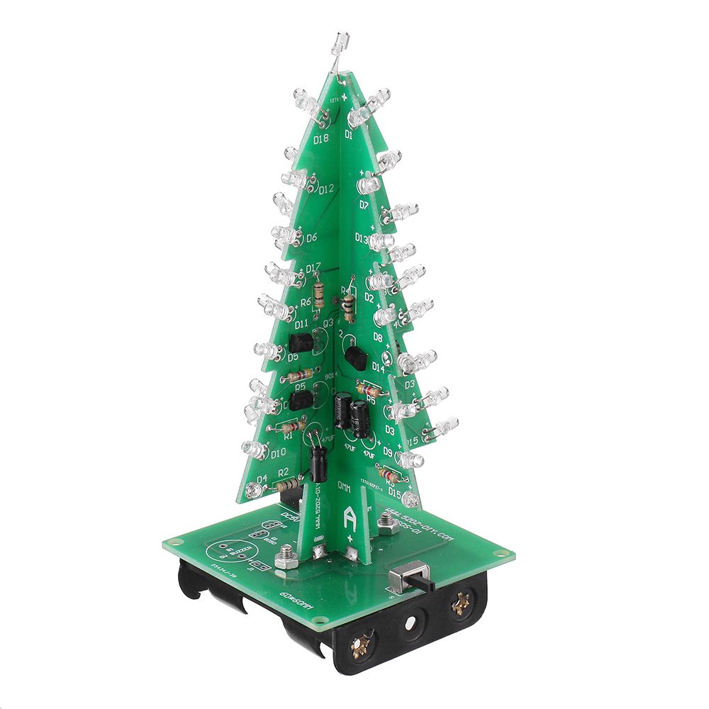 Assembled-Christmas-Tree-RGB-LED-Color-Light-Electronic-3D-Decoration-Tree-Children-Gift-Ordinary-Ve-1602731