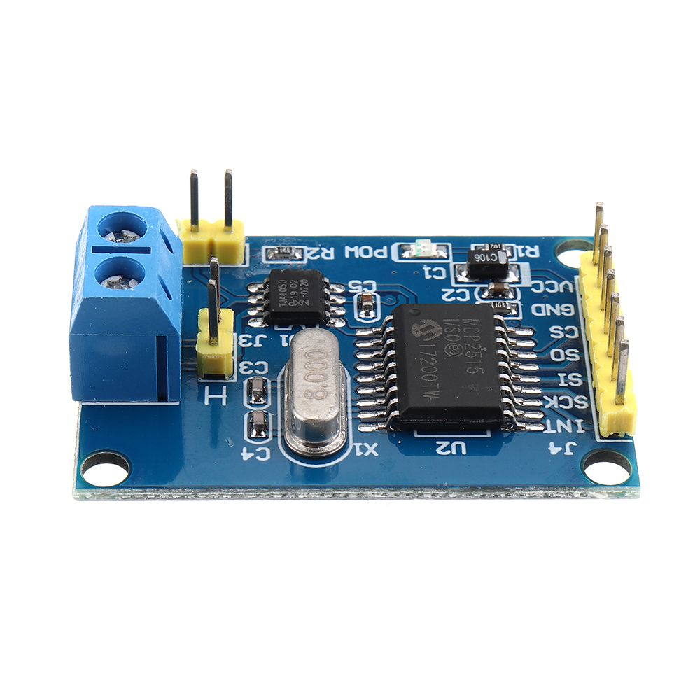 MCP2515-CAN-Bus-Module-Board-TJA1050-Receiver-SPI-51-MCU-ARM-Controller-5V-DC-1481199