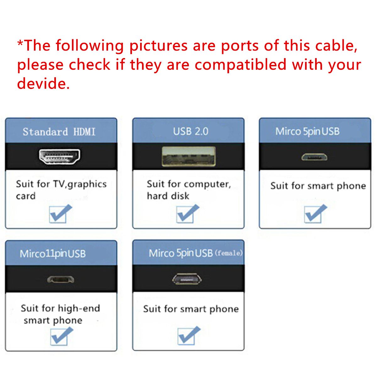 Mini-1080P-MHL-Micro-USB-to-HDMI-Cable-Converter-Adapter-for-Android-PhonePCTV-Audio-Adapter-HDTV-Ad-982123