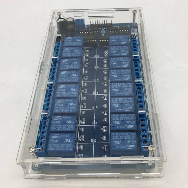 Transparent-Acrylic-Case-Protective-Housing-For-16-Channel-Relay-Module-1215076