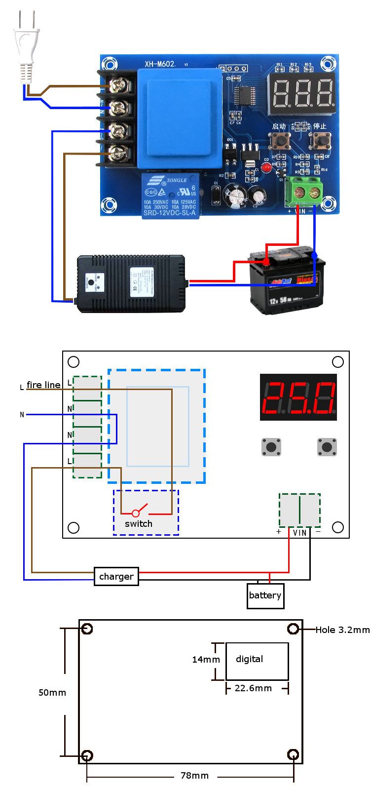 XH-M602-Lithium-Battery-Charging-Control-Module-Overcharge-Protection-Digital-Display-High-Accuracy--1279764