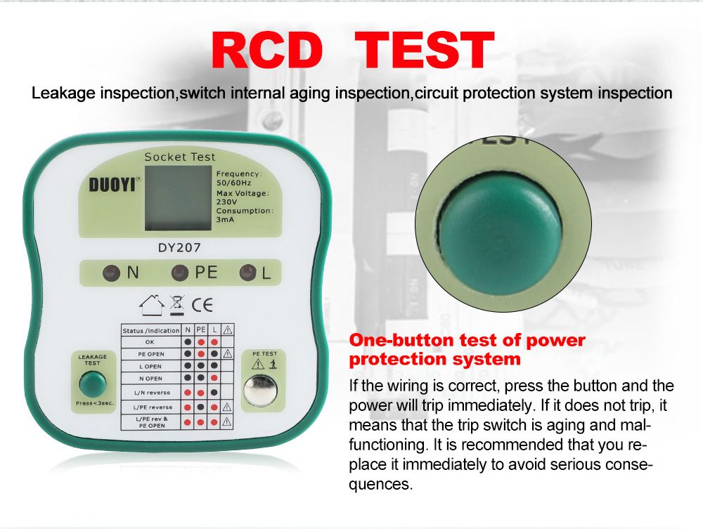 DUOYI-DY207-Digital-Display-Socket-Tester-Power-Socket-RCD-Test-Detector-Wall-Sockets-Circuit-Breake-1630385