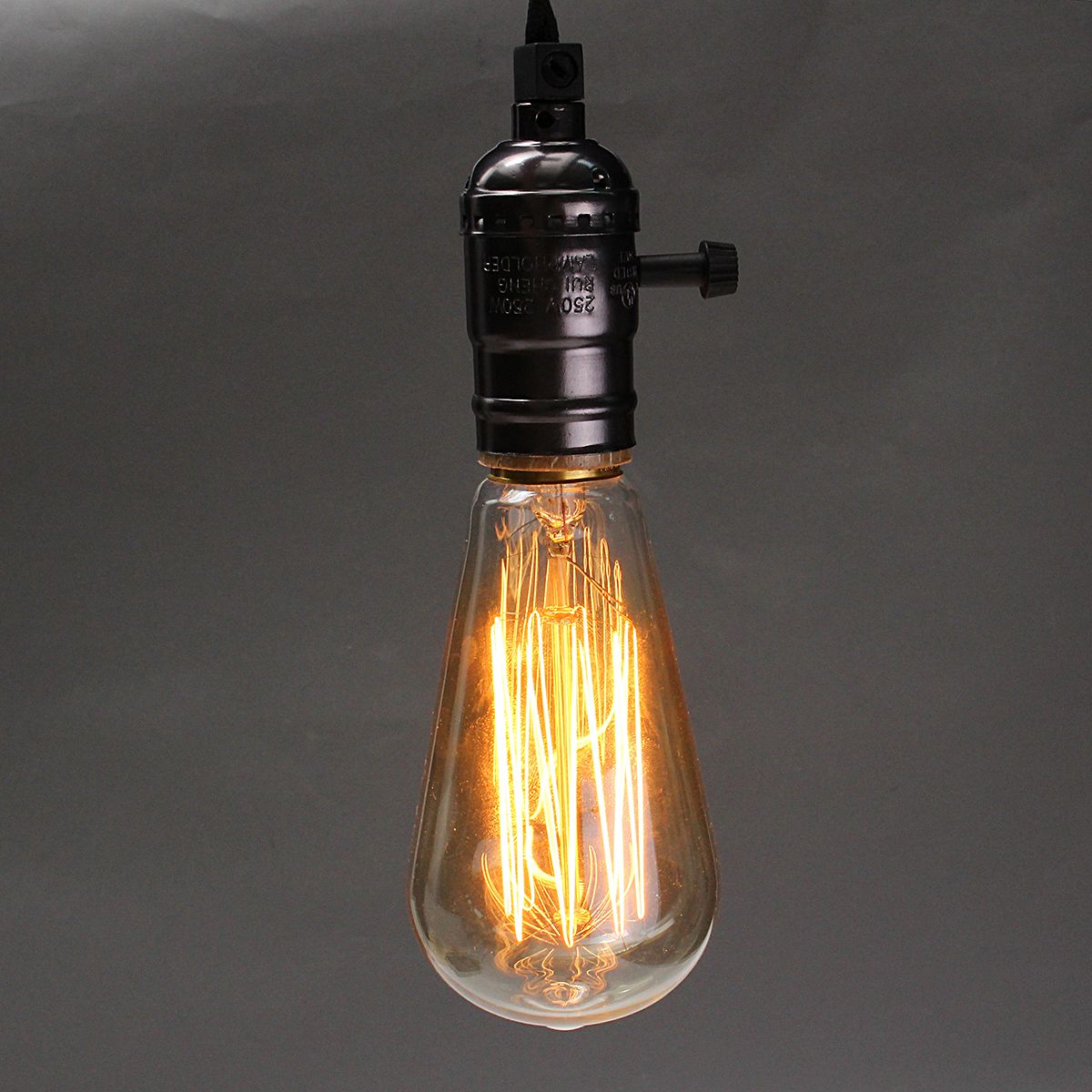 E27-Single-Head-Home-Ceiling-Pendant-Lamp-Light-Bulb-Holder-Socket-Hanging-Fixture-12m-1124724