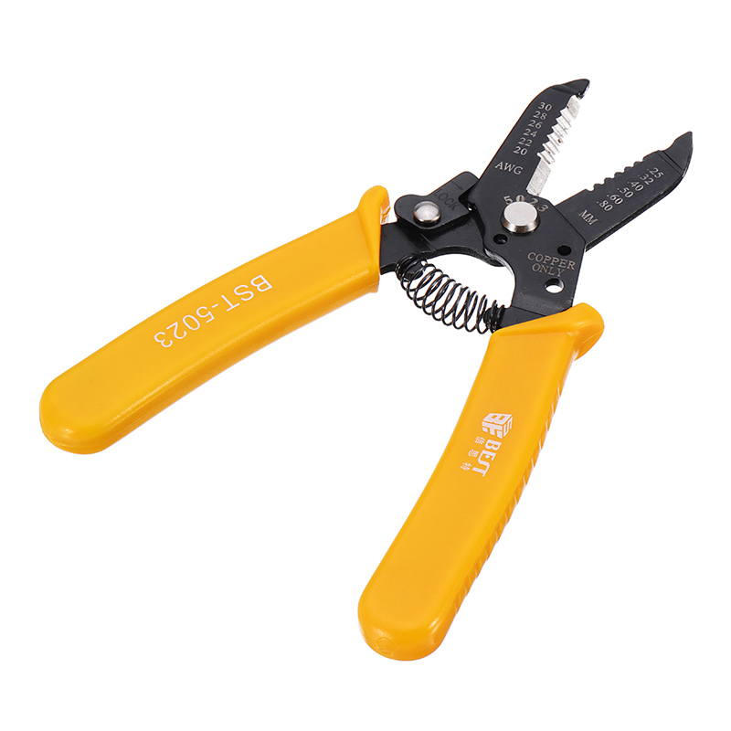 BEST-5023-20-30AWG-025-08mm-Wire-Stripper-Plier-Copper-Cable-Hardened-Steel-Plier-1228860