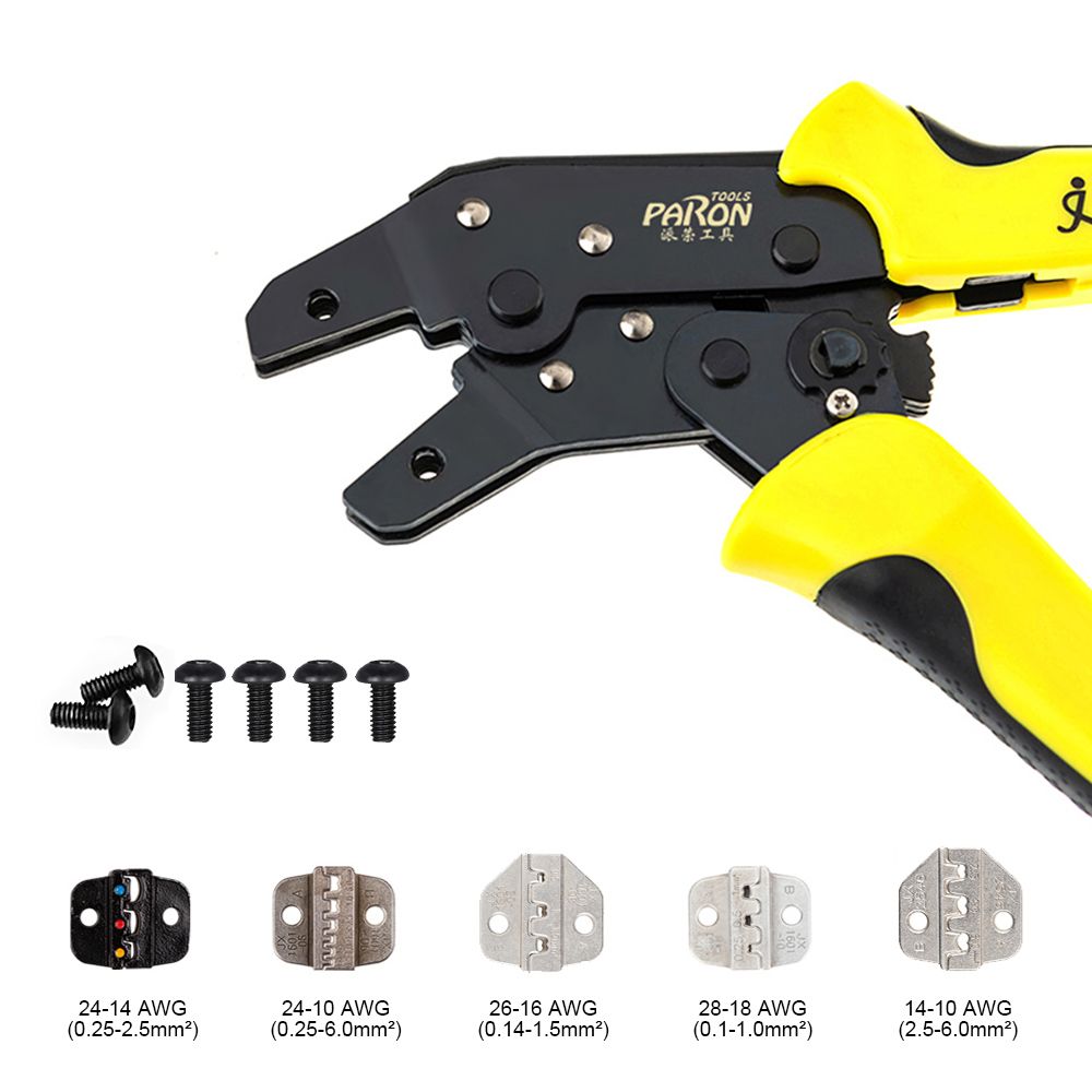 Paronreg-JX-D4301-Multifunctional-Ratchet-Crimping-Tool-Wire-Strippers-Terminals-Pliers-Kit-1104439