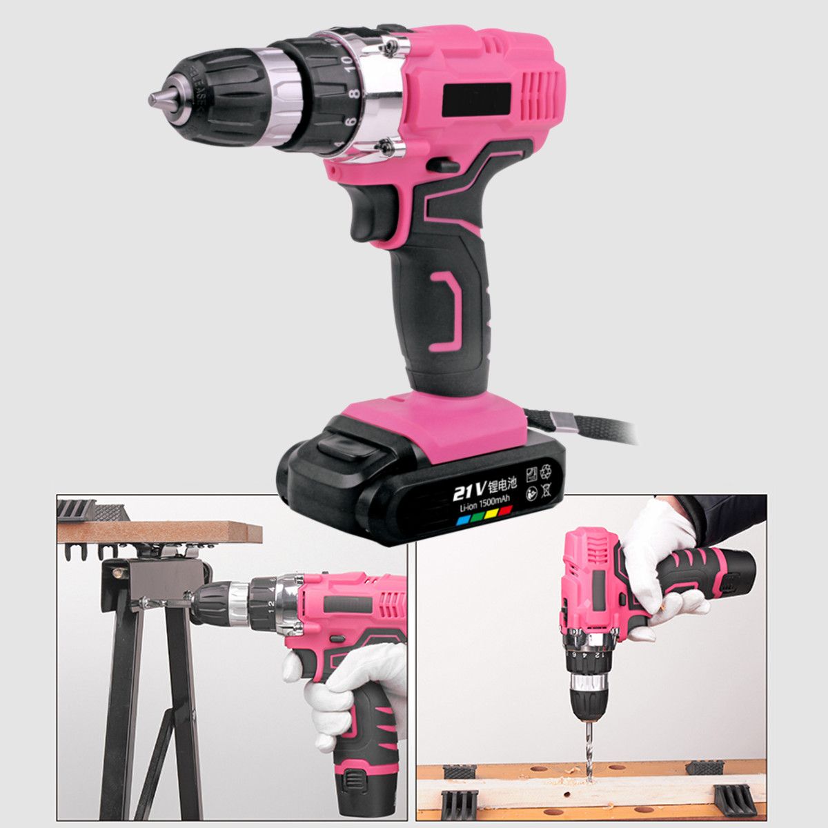 1221V-Brushless-Impact-Wrench-15002000mAH-Cordless-Rechargeable-Electric-Drill-Tool-With-Battery-1748434