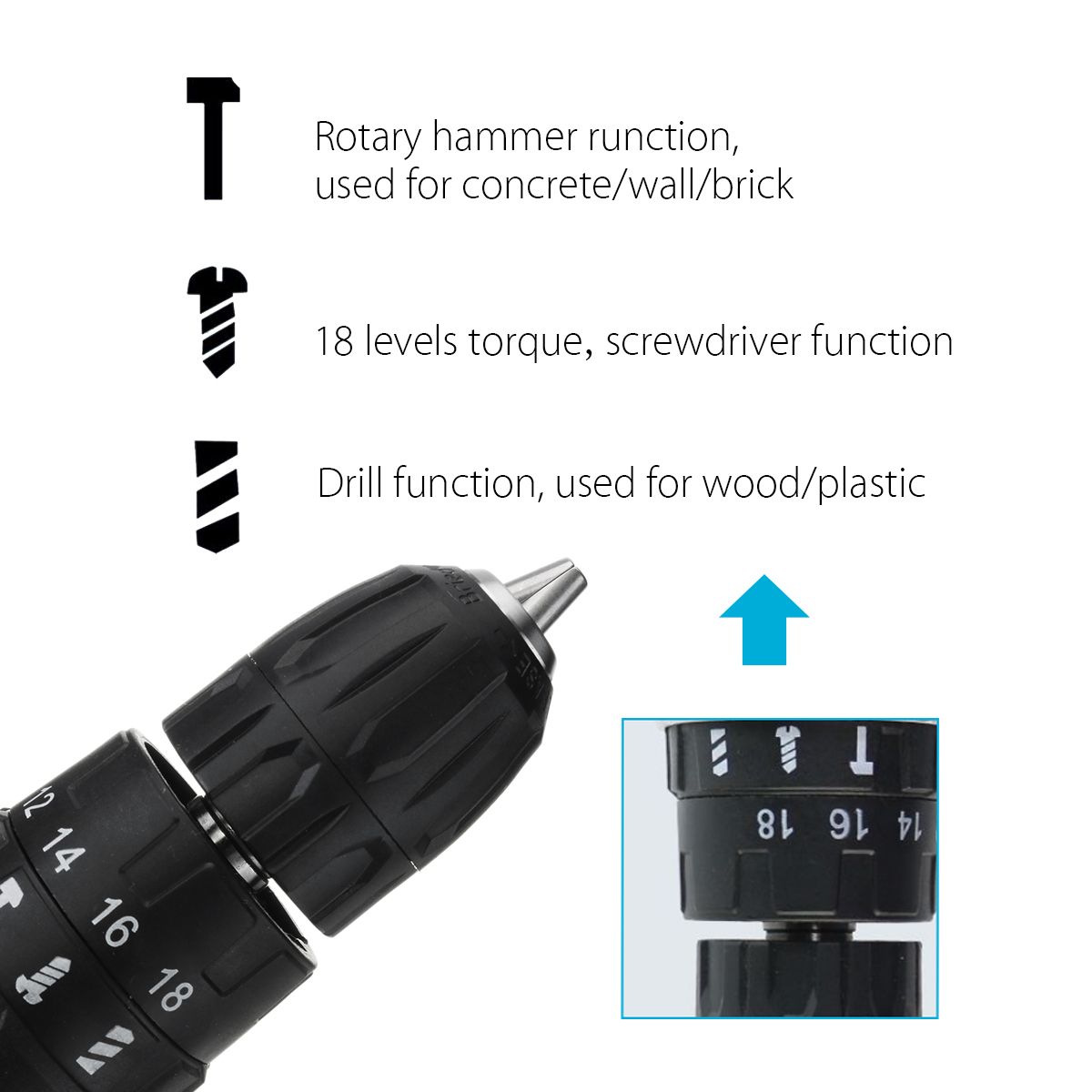 21V-1500mAh-Li-ion-Battery-Cordless-Electric-Hammer-Power-Drill-2-Speed-Power-Screwdriver-1289896