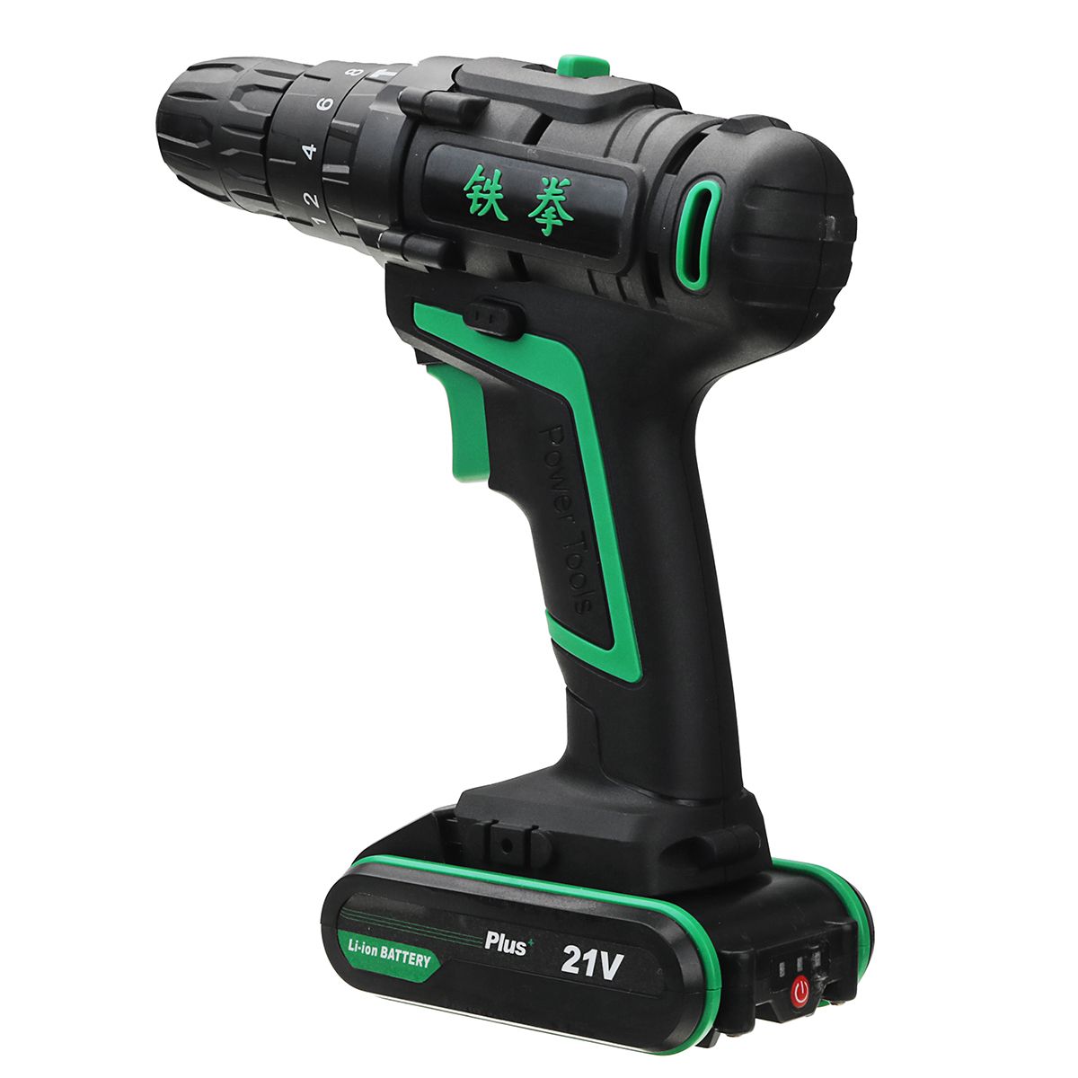 21V-1500mAh-Li-ion-Battery-Cordless-Electric-Hammer-Power-Drill-2-Speed-Power-Screwdriver-1289896