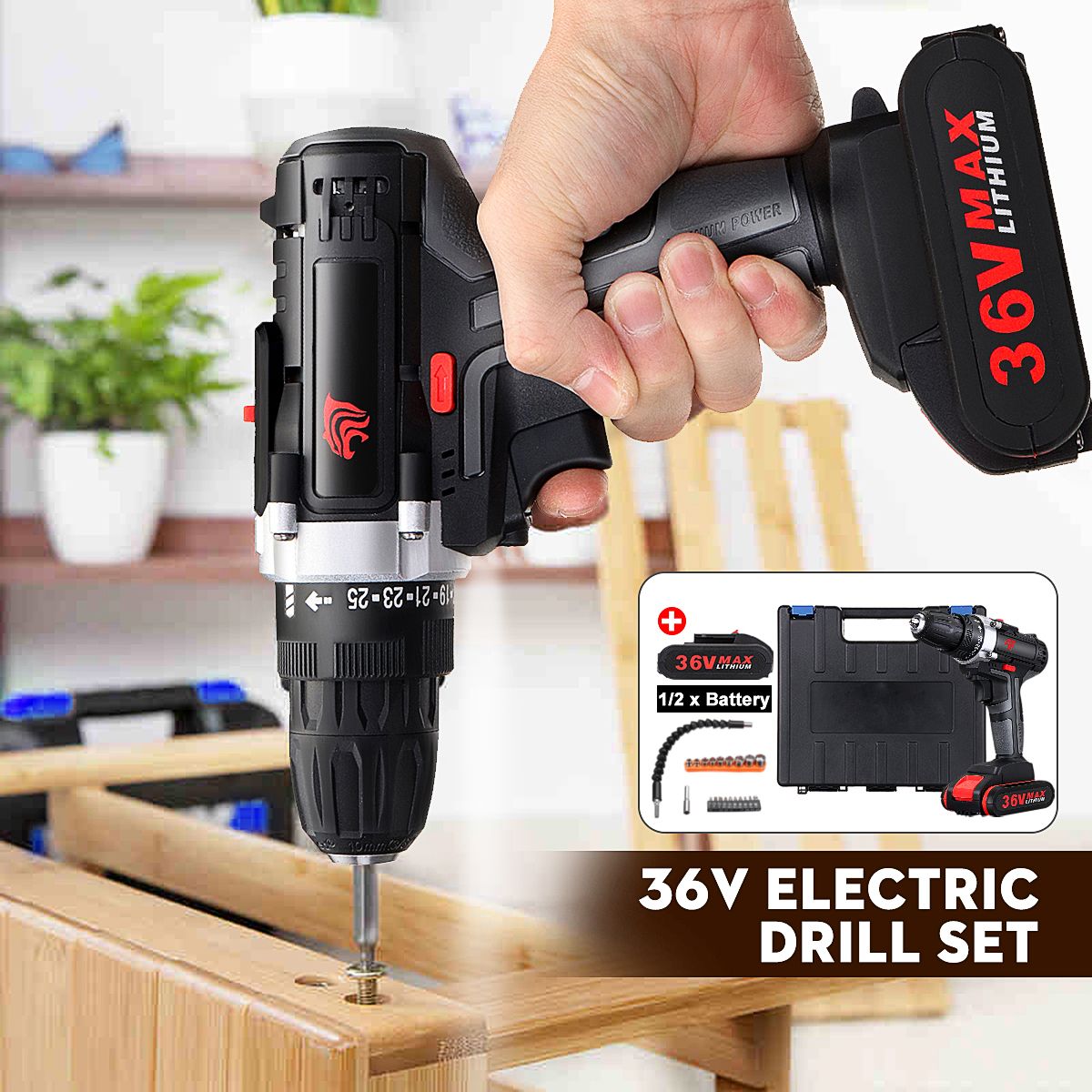36V-Electric-Cordless-Drill-28NM-Brushless-Screwdriver-With-LED-Rechargeable-Battery-1425092