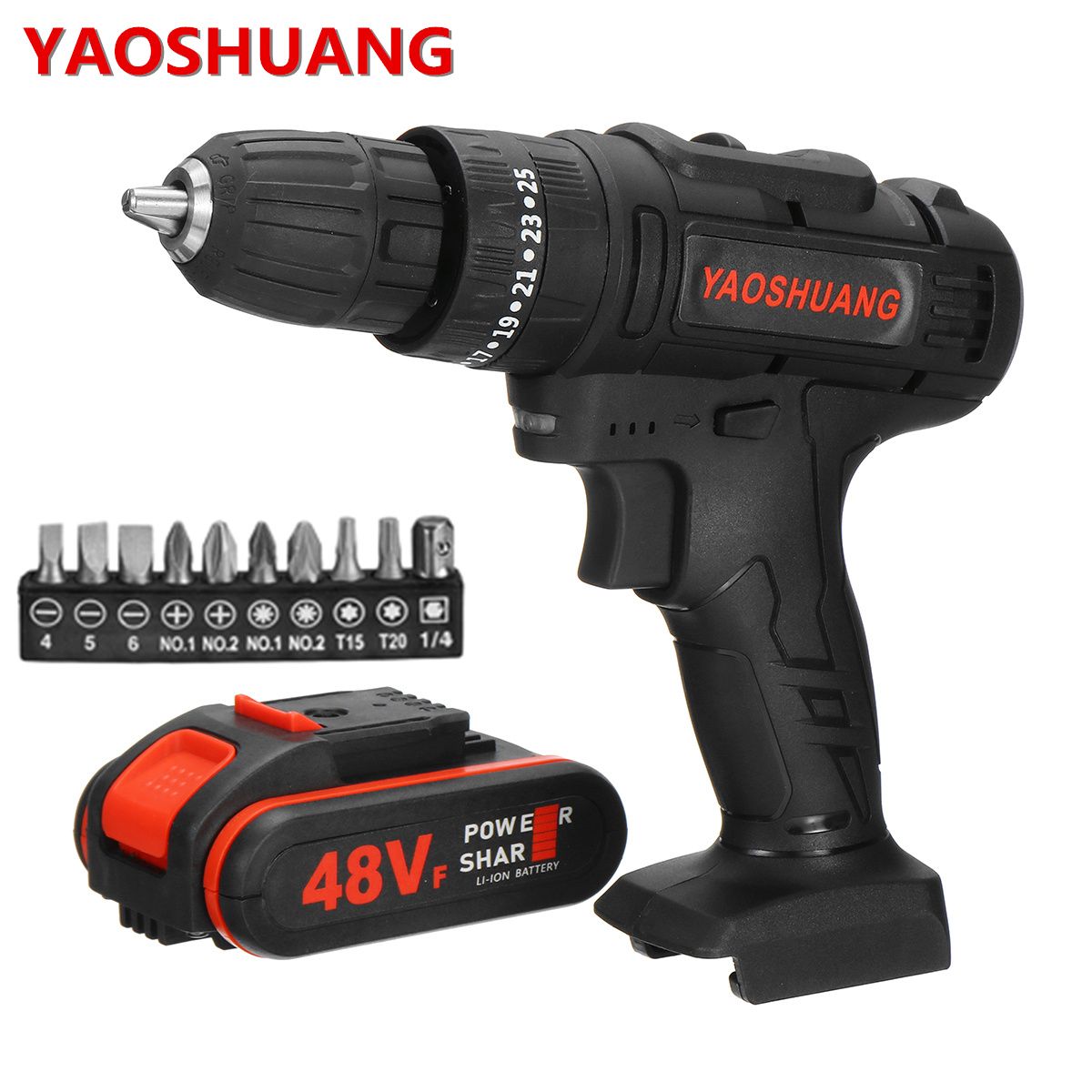 48V-38-Cordless-Rechargeable-Electric-Impact-Hammer-Driver-Drill-2-Battery-1631961