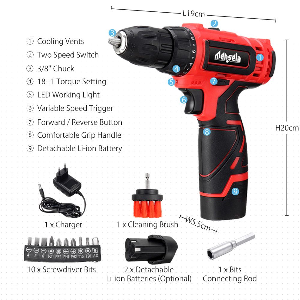 Mensela-ED-LS1-12V-MAX-Cordless-Drill-Driver-Double-Speed-Power-Drills-With-LED-Lighting-12Pcs-15Ah--1741580