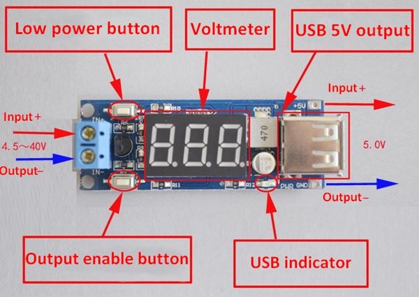 10pcs-DC-DC-2-In-1-65V-40V-To-5V-Buck-Step-Down-Power-Module-Volt-Meterr-Automatic-Calibration-1200713