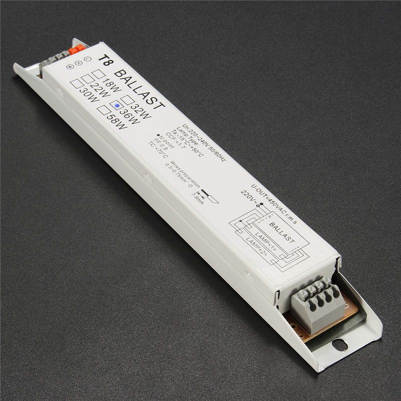 AC-220-240V-2x36W-Wide-Voltage-T8-Electronic-Ballast-Fluorescent-Lamp-Balla-1115399