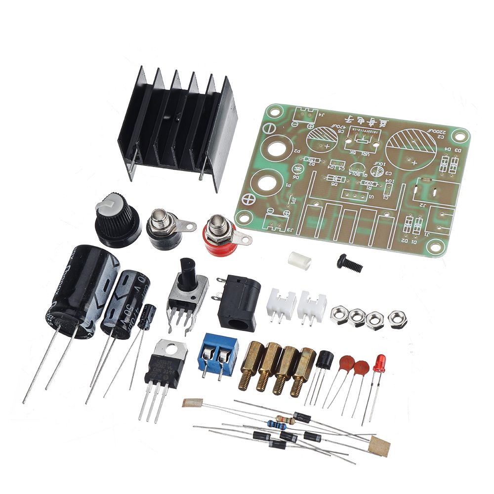 DIY-DCAC-To-DC-LM317-Power-Continuous-Adjustable-Voltage-Regulator-125V-37V-With-Protection-Kit-88965