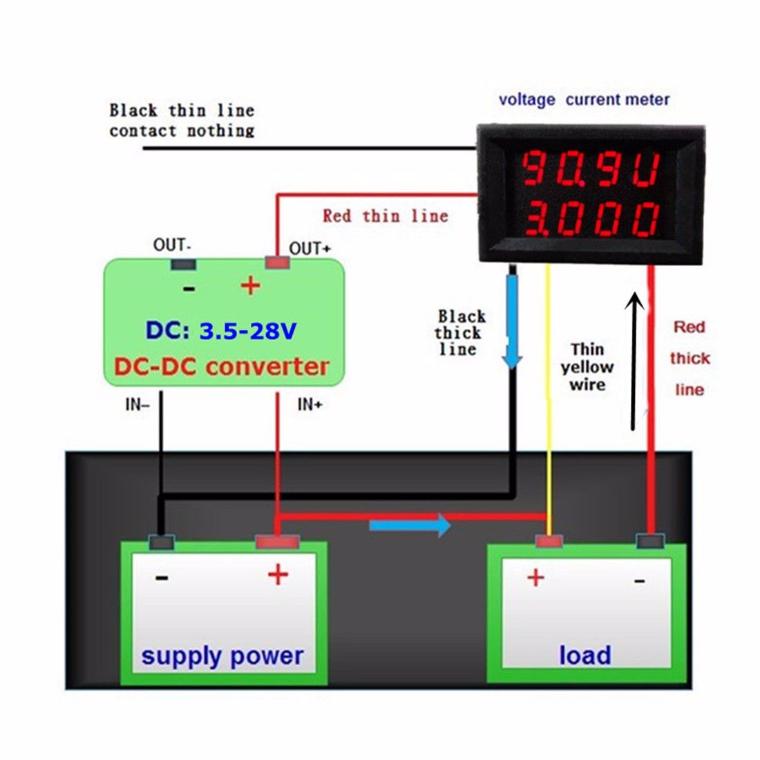 RIDENreg-0-33V-0-3A-Four-Bit-Voltage-Current-Meter-DC-Double-Digital-LED-Display-Voltmeter-Ammeter-1060303